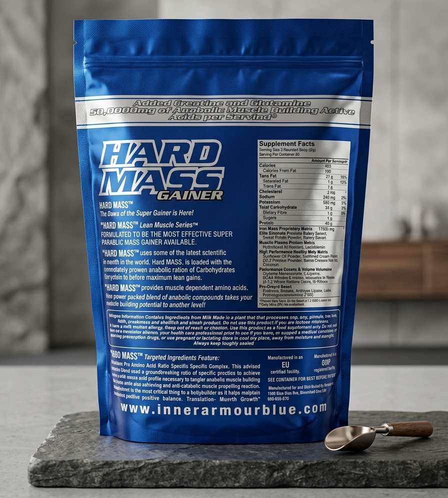 Hard Mass Gainer 2 lbs – High Calorie Weight & Muscle Gain Formula | 28 Servings